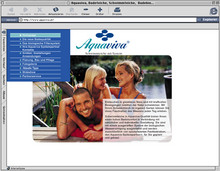 Aquaviva - Internetauftritt, CMS, Newsletter Konzeption, Content-Management-System, Webagentur Graz Werbeagentur